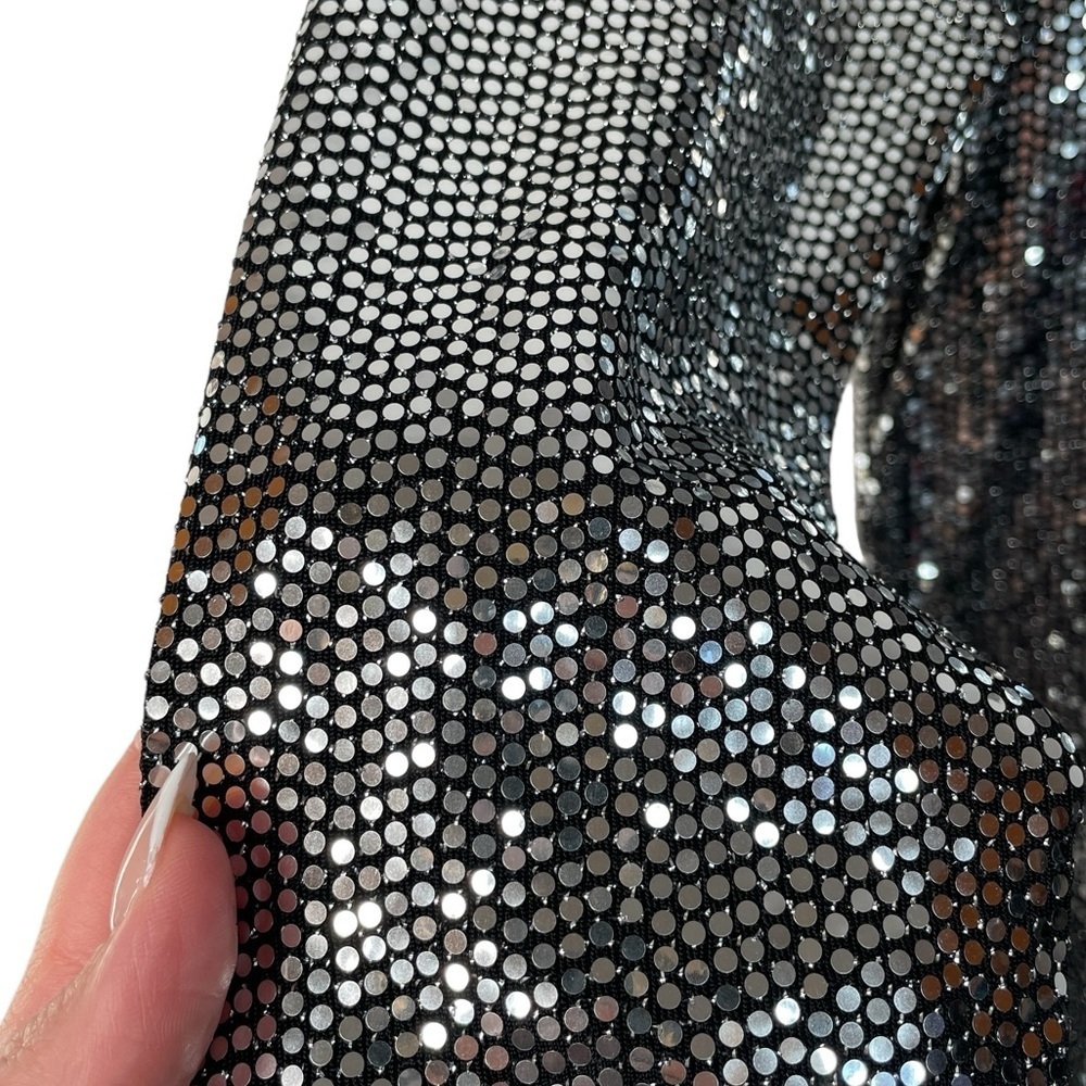 7 FOR ALL MANKIND Metallic Sparkle Dress - Picture 9 of 13
